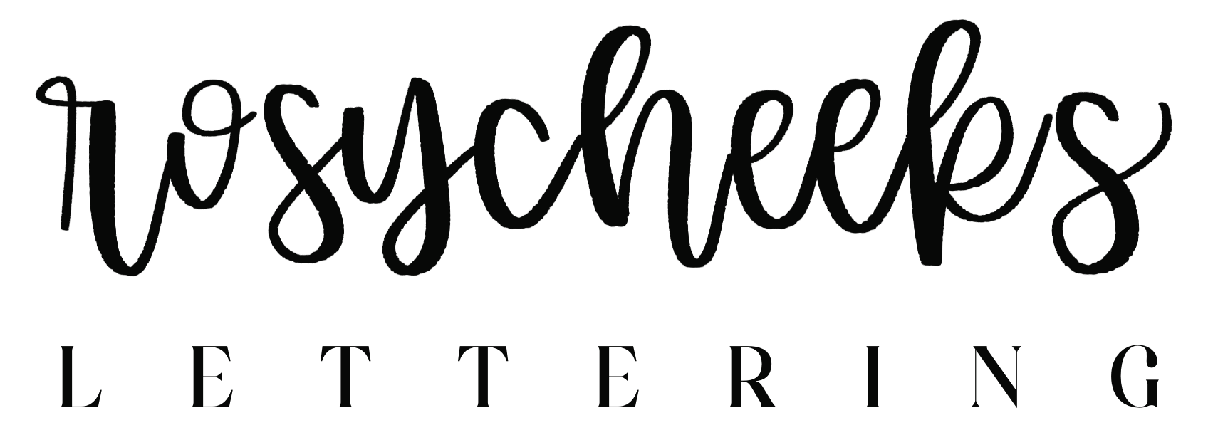Rosycheeks Lettering